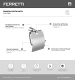 Porta Papel Fashion con Tapa - Image 2