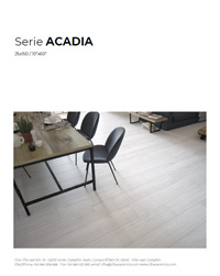 catalogo portada cifre acadia - Acadia