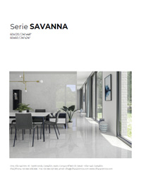 catalogo portada cifre savanna - Savanna