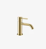 Grifería Holland Max Plus Lavatorio Bajo Dorado Al Mueble