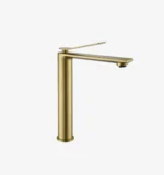 Grifería Atenea Lavatorio Alto Dorado Mate Al Mueble Ferretti