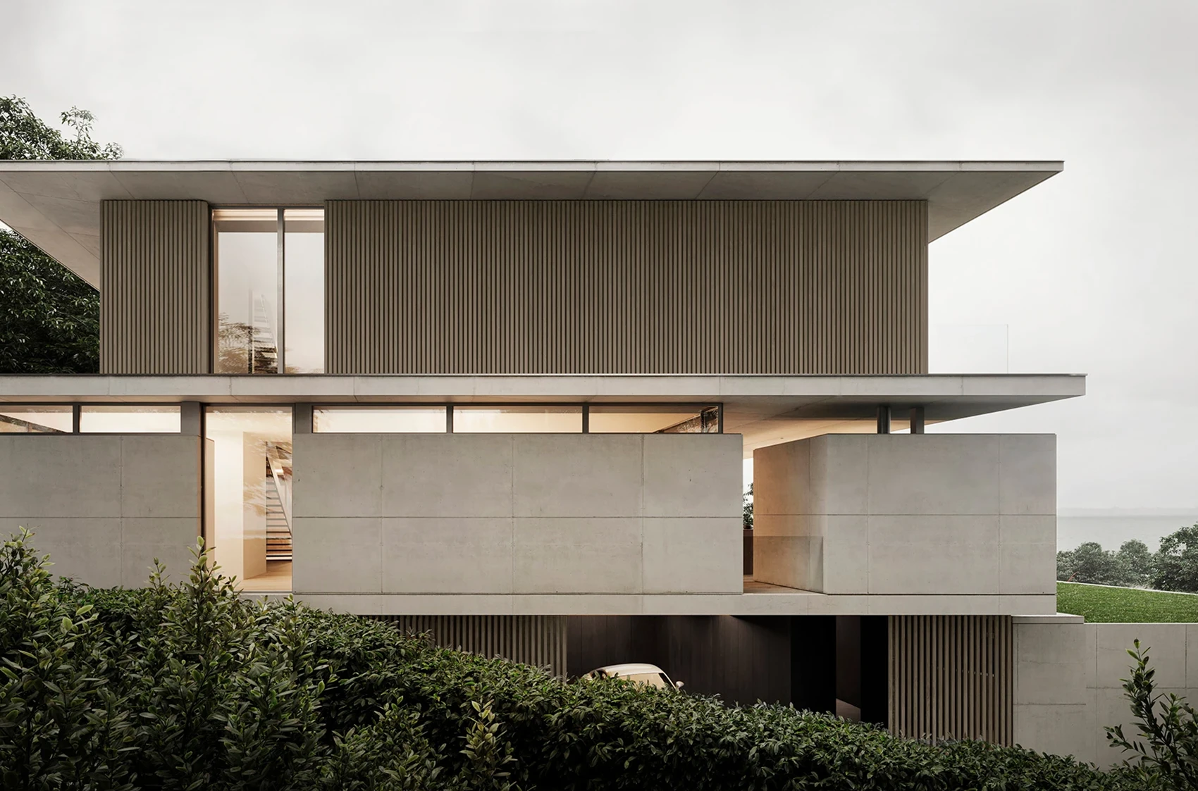 wall-panel-exterior-usos-fachada fachada minimalista con revestimiento de wall panel