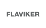 flaviker logo titular - Double linear grey