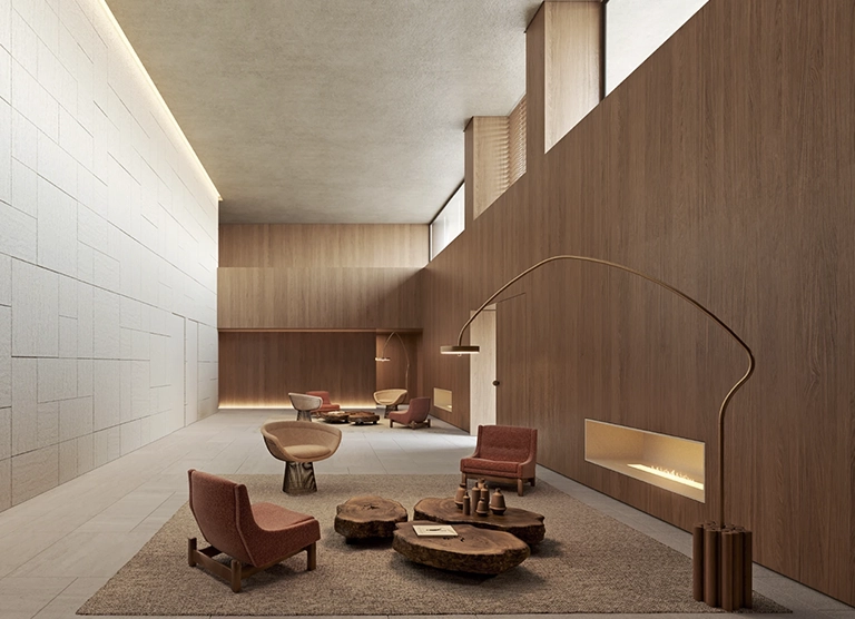 wall panel madera ambiente 5 - Todo lo que debes saber sobre los flatt panels y wall panels de Ferretti