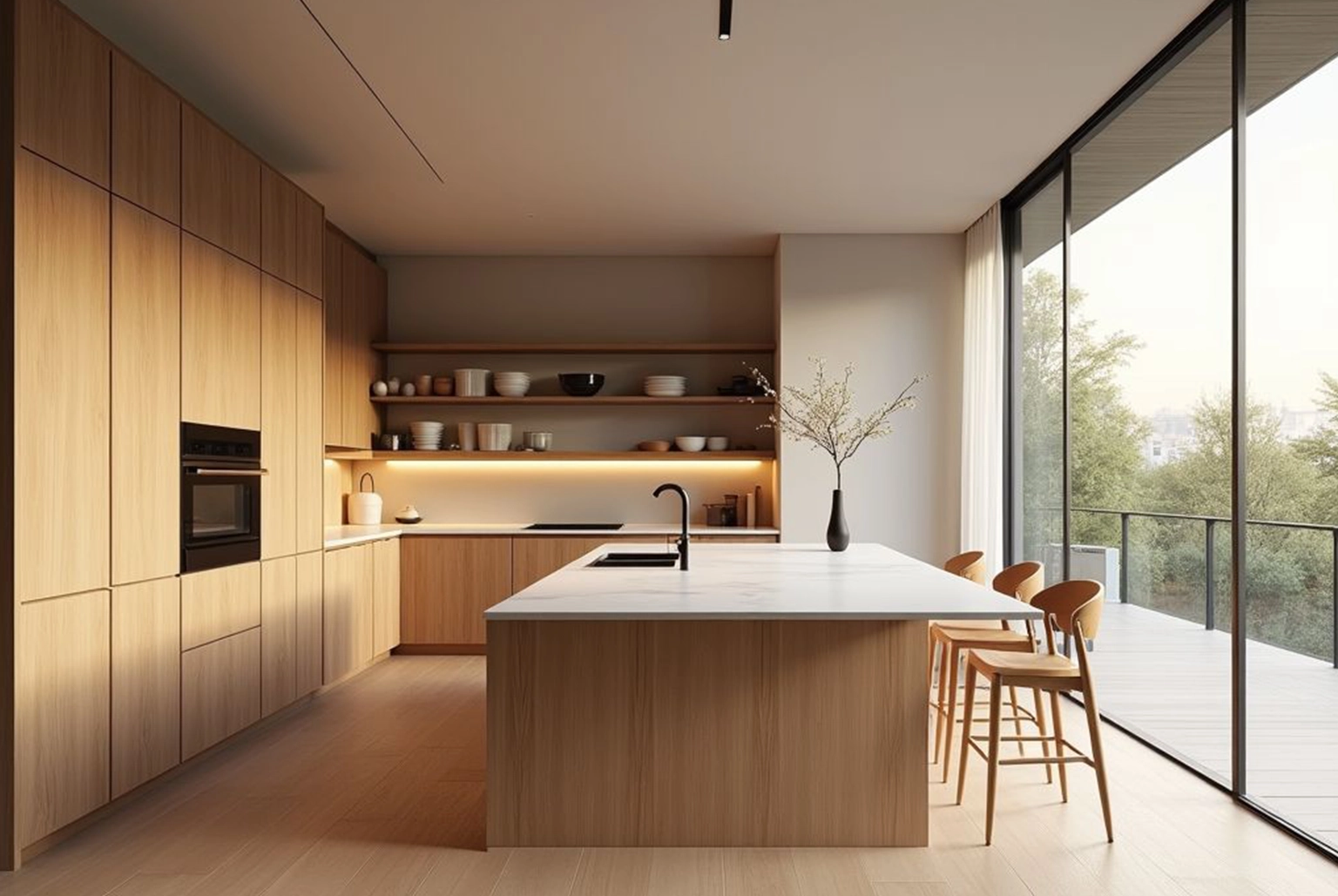 mesadas cocina ambient - Mesadas de cocina en piedra sinterizada: la elección inteligente para espacios exigentes