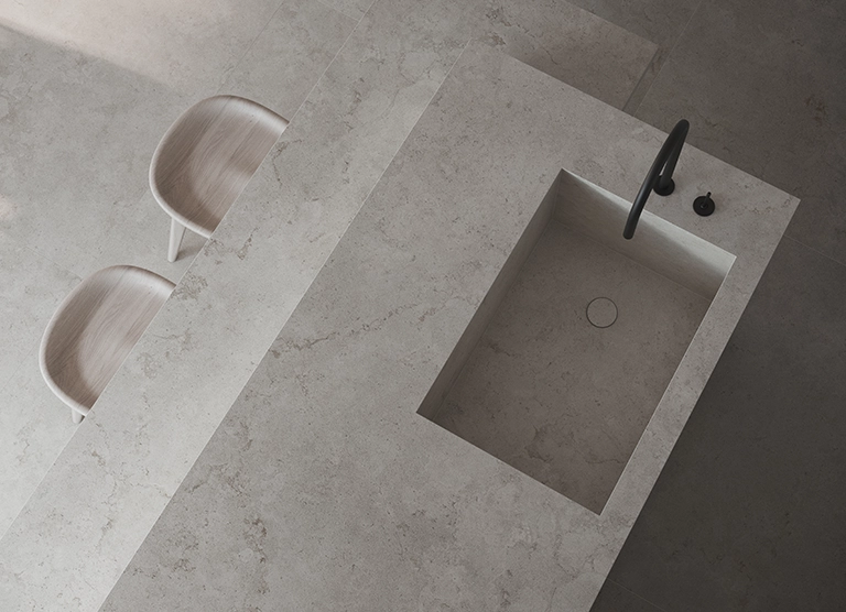 piedra sinterizada mesada ventajas - Mesadas de cocina en piedra sinterizada: la elección inteligente para espacios exigentes