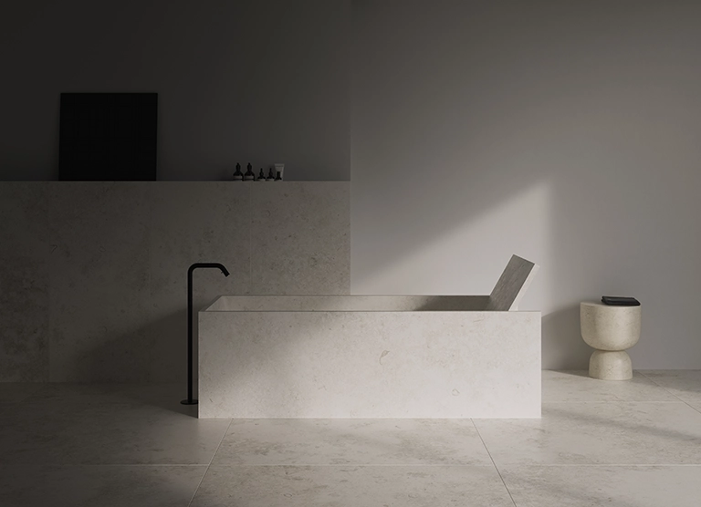 porcelanato gran formato ambiente - Tendencias en acabados 2025: lo último para transformar tus espacios