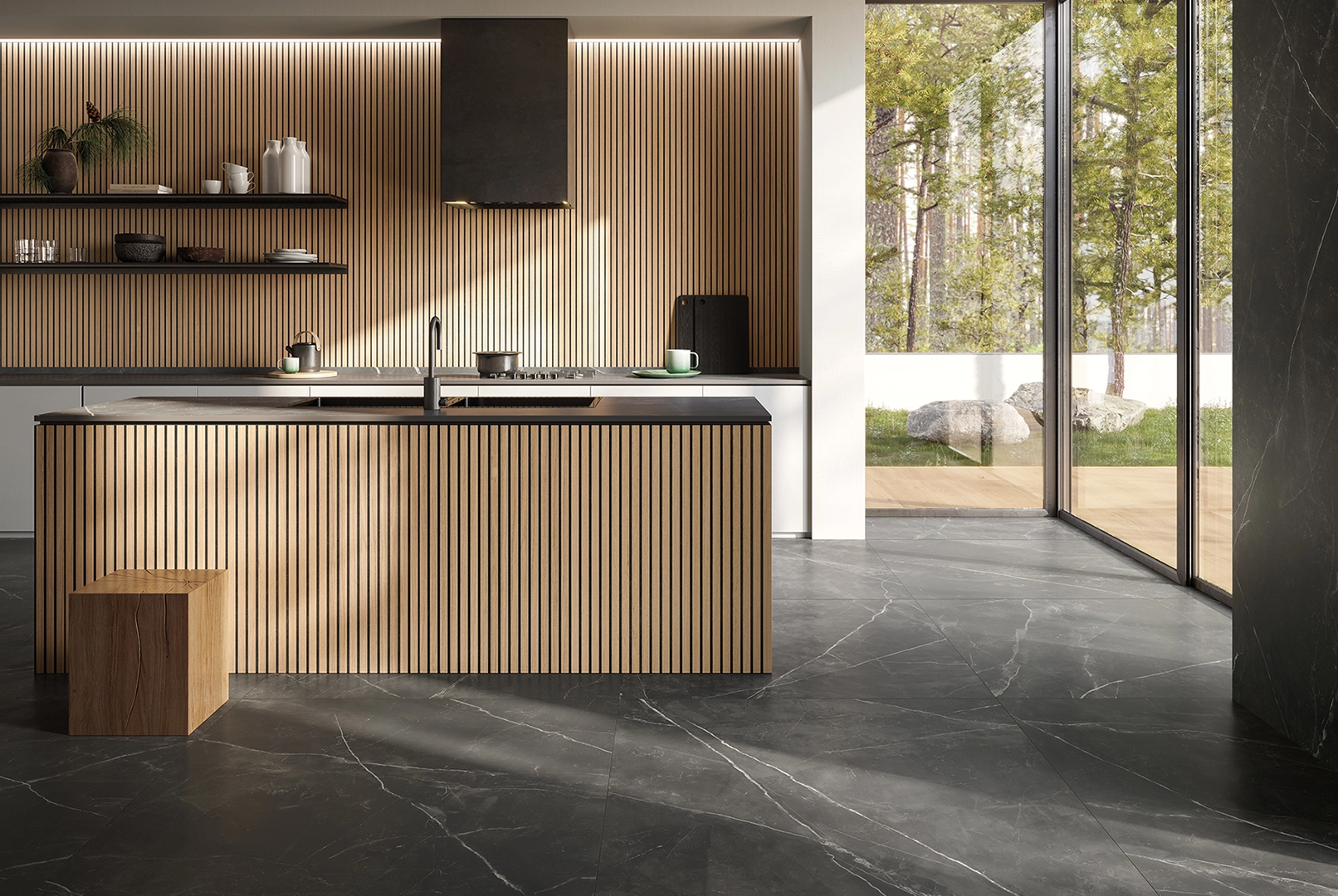 tendencia ambientes interiores cocina - Tendencias en acabados 2025: lo último para transformar tus espacios