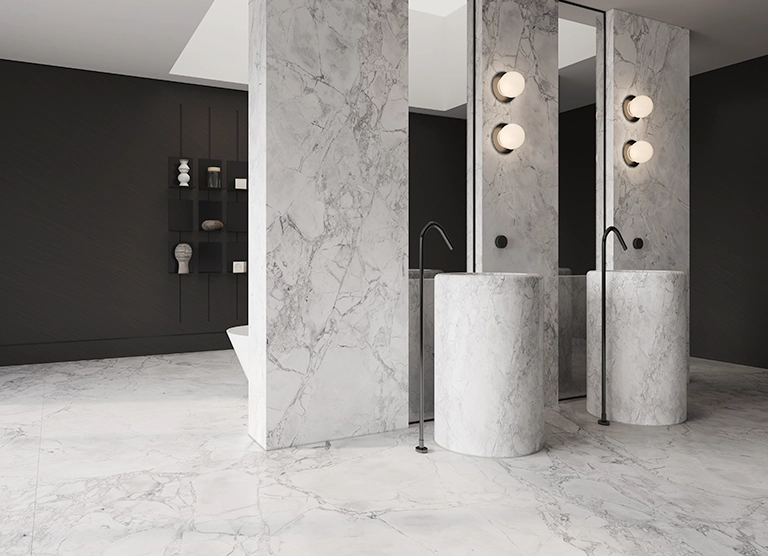 top tendencias marmol bath - Top 10 Tendencias en Porcelanatos para 2025