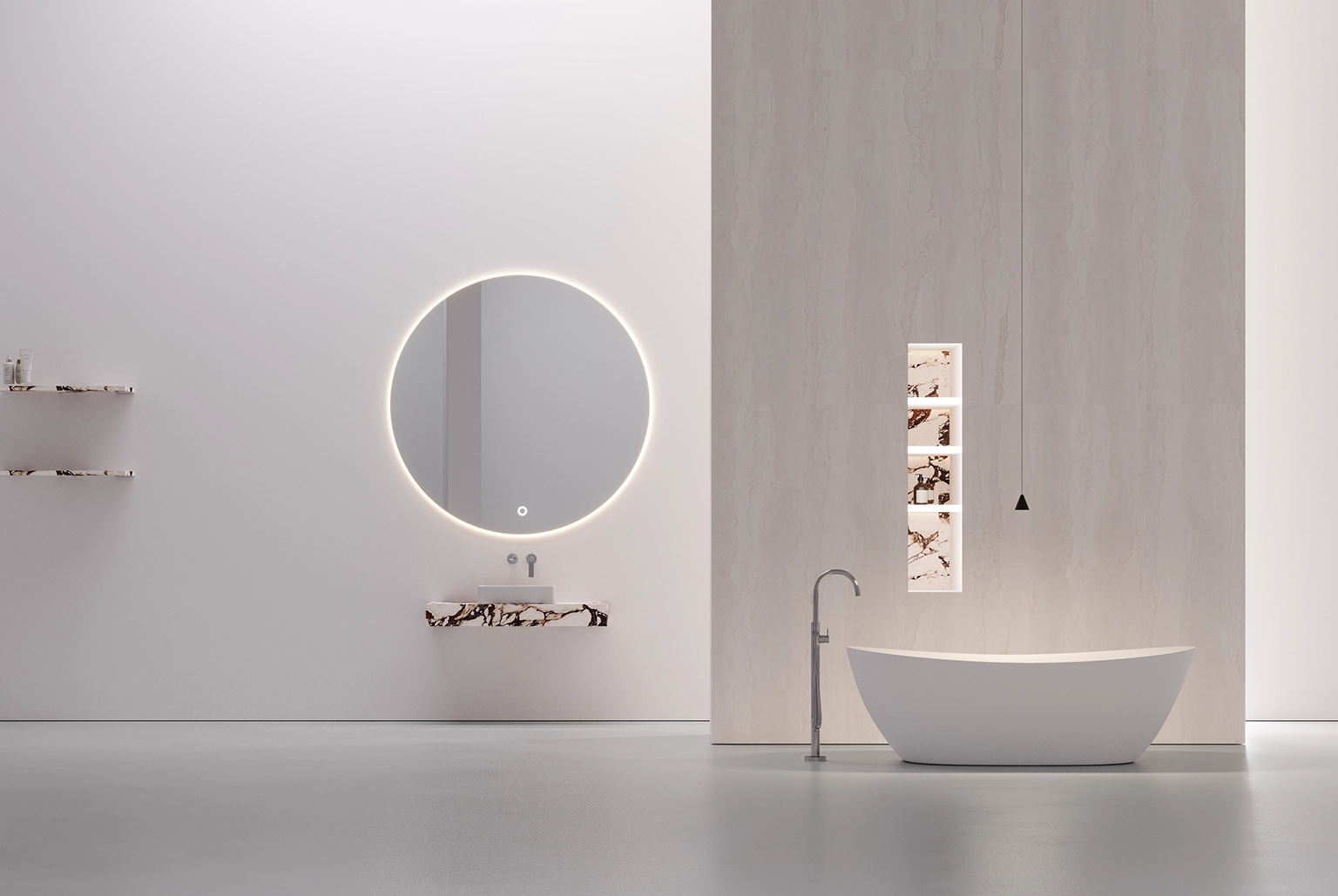 tendencias texturas marmol piedra - Tendencias en baños 2025: elegancia y funcionalidad en un solo espacio