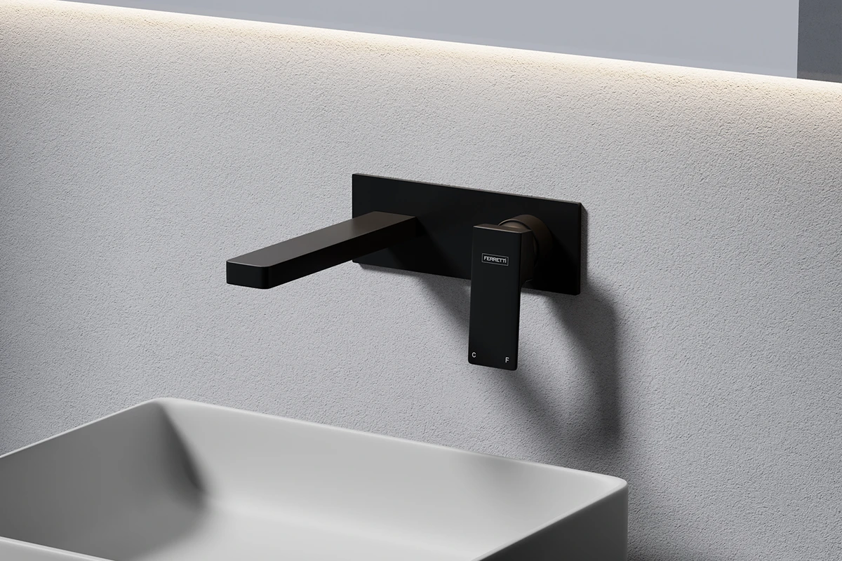 bano-moderno bano moderno - Proyecto baño moderno con griferías Ferretti