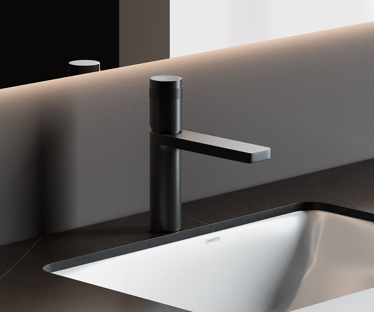 griferias-modernas griferias modernas - Proyecto baño moderno con griferías Ferretti