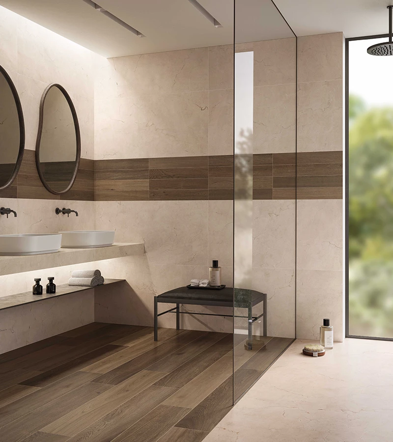 porcelanato tipo marmol - Porcelanato look mármol Ferretti: elegancia y funcionalidad para interiores