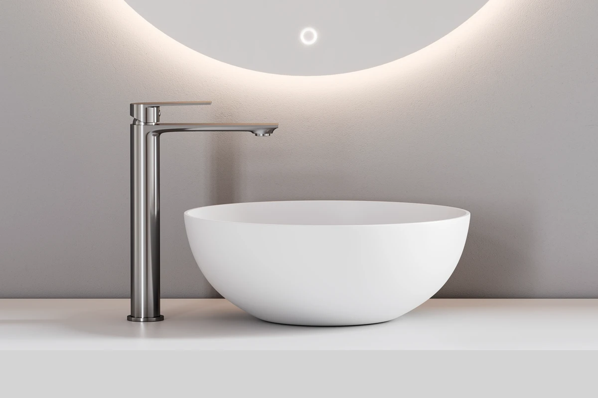 griferia-perfecta-para-lavabo-griferia-alta griferia perfecta para lavabo griferia alta - Guía Técnica: ¿Cómo elegir la grifería perfecta según tu tipo de lavabo?