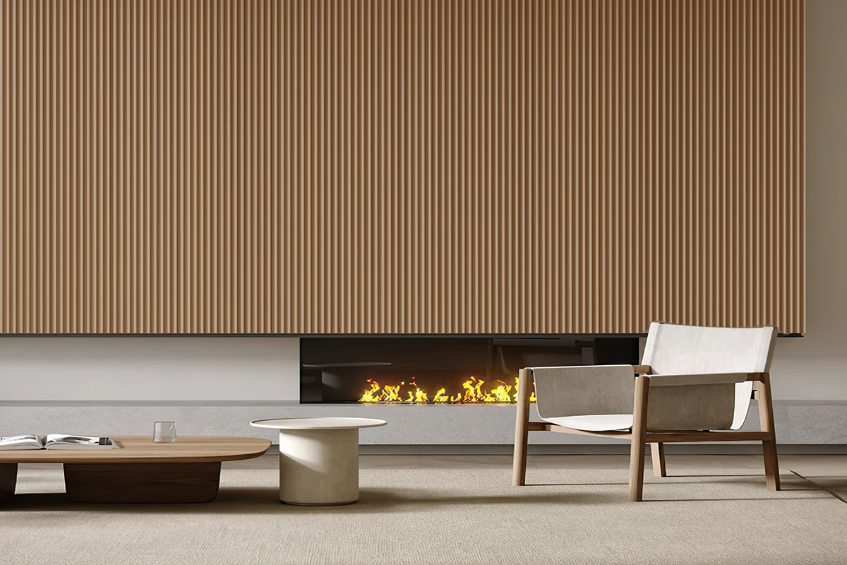 Detalle de Wall Panel decorativo Ferretti Store