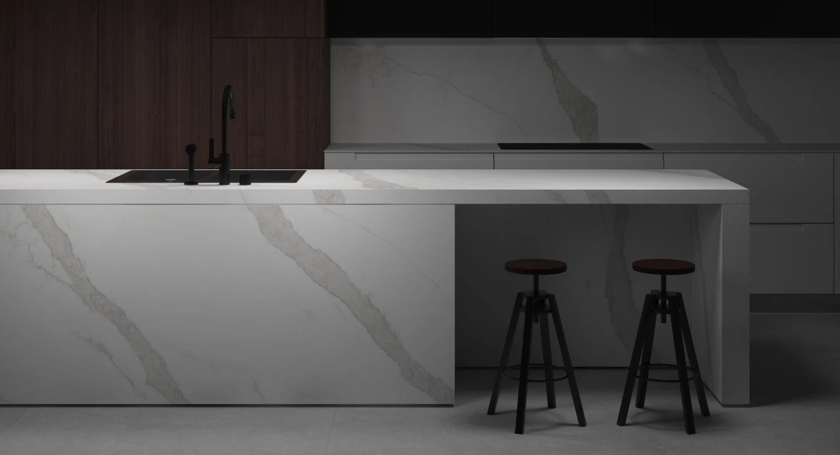 Porcelanato Tipo Mármol: La Guía de Lujo y Formatos XL para transformar tu hogar