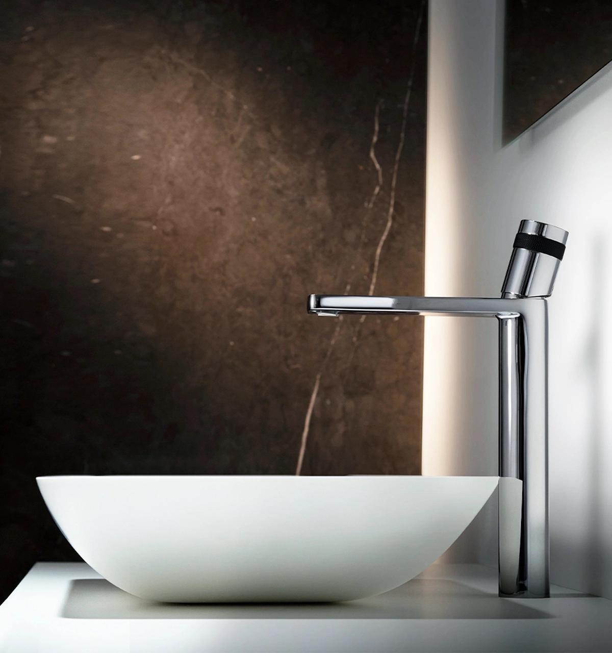 Grifería EOS Lavatorio Alto al Mueble