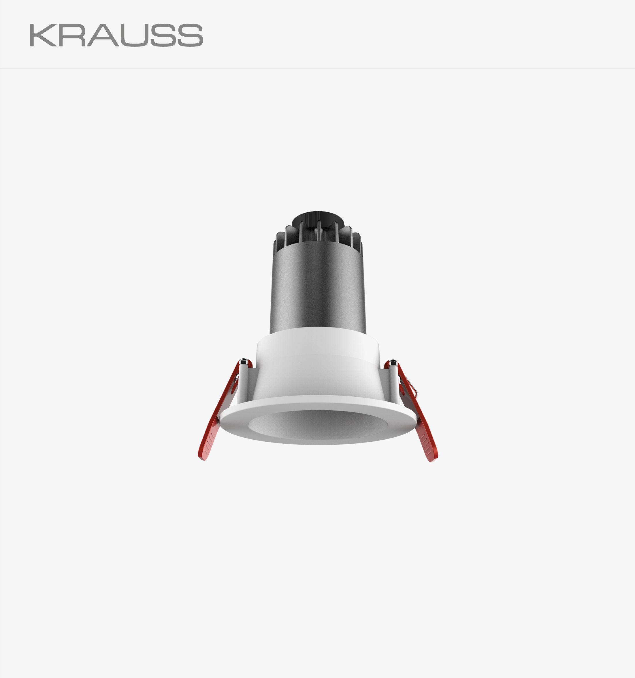 Köhln Spot Empotrado Led Redondo Blanco, 90*100mm, 8w, Ra>90 Krauss
