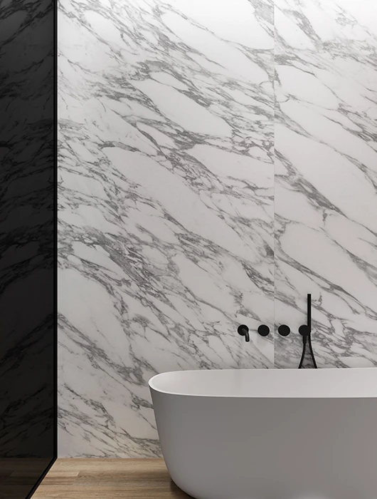 Porcelanato Blanc Arabescato