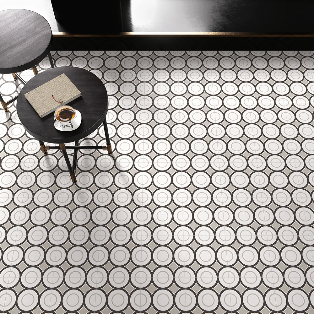 Mosaico Patchwork B&W 05