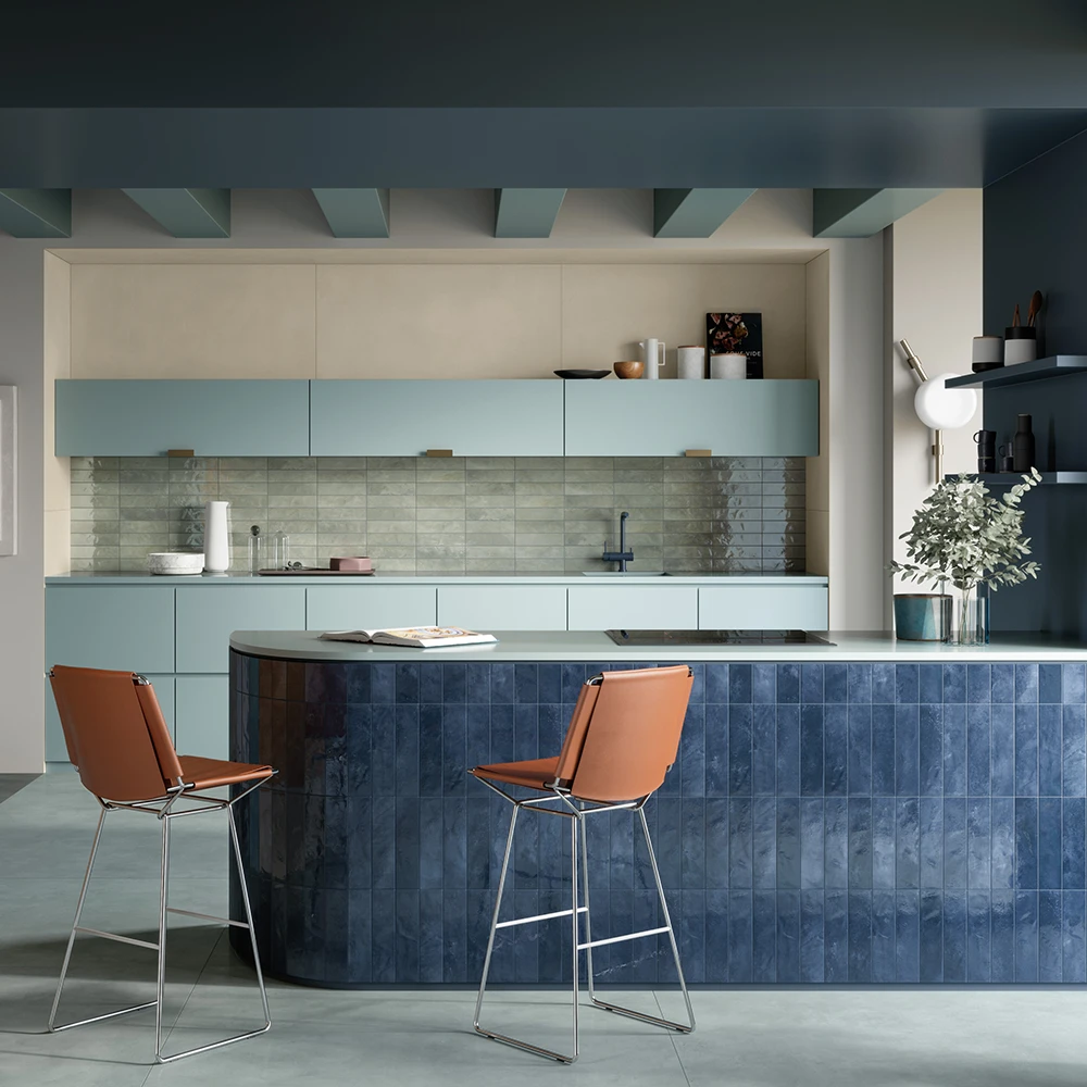Porcelanato Miniature Soda Blu Galassia