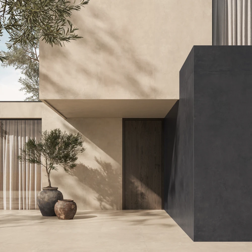 Porcelanato Concrete Cream
