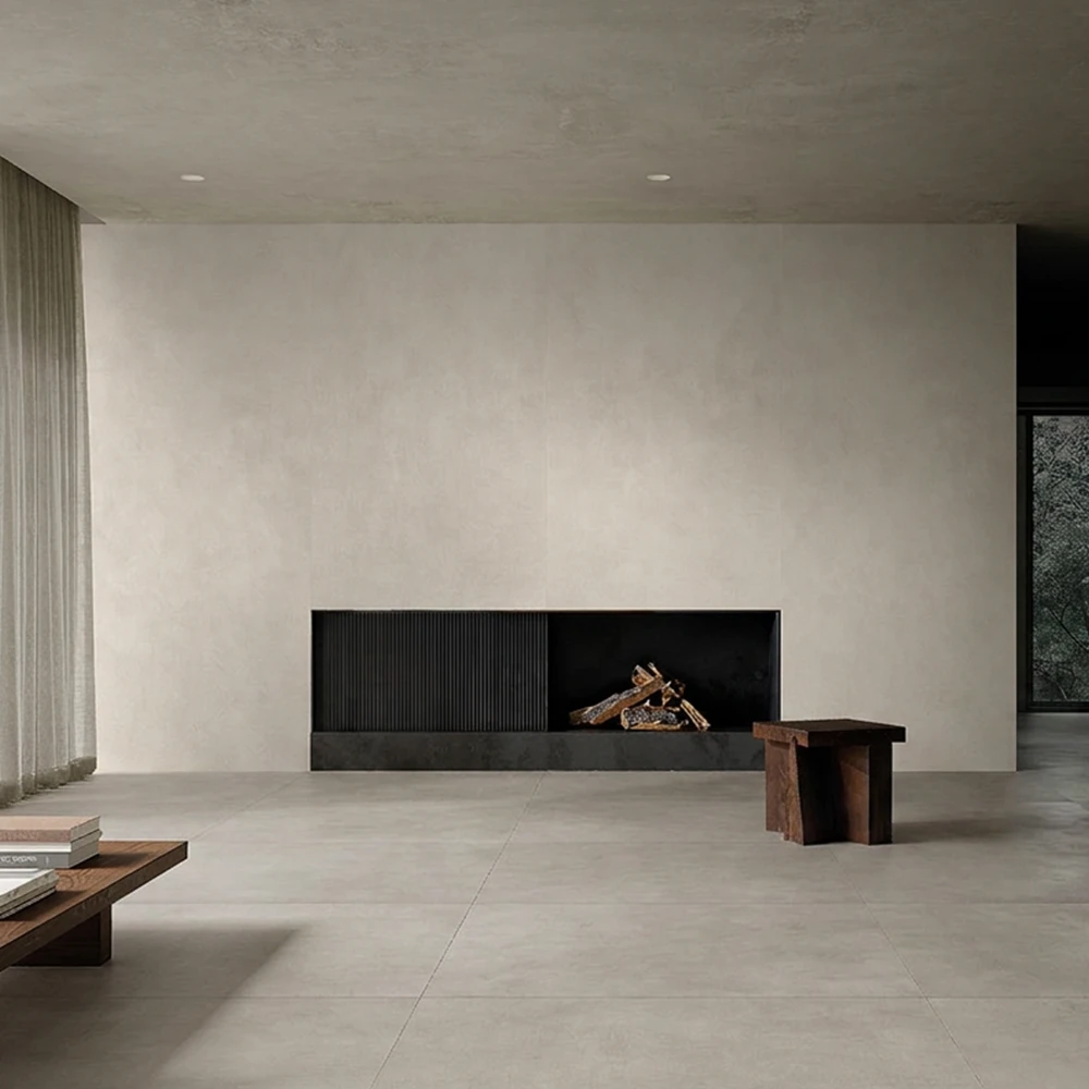 Porcelanato Materia Gesso