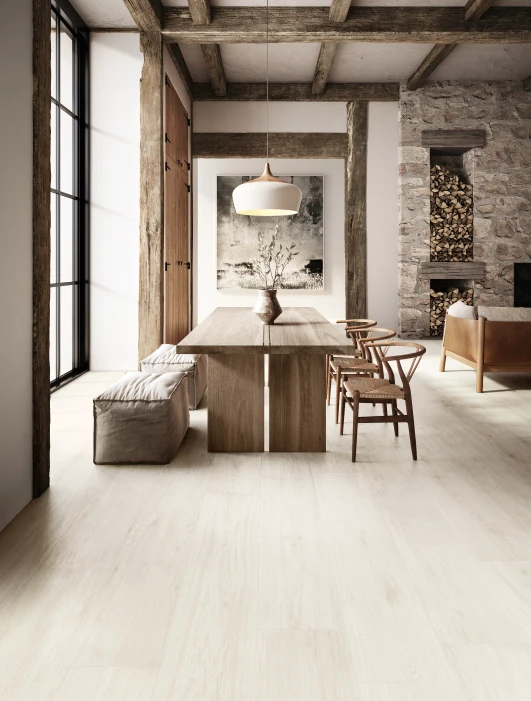 Porcelanato Primewood White