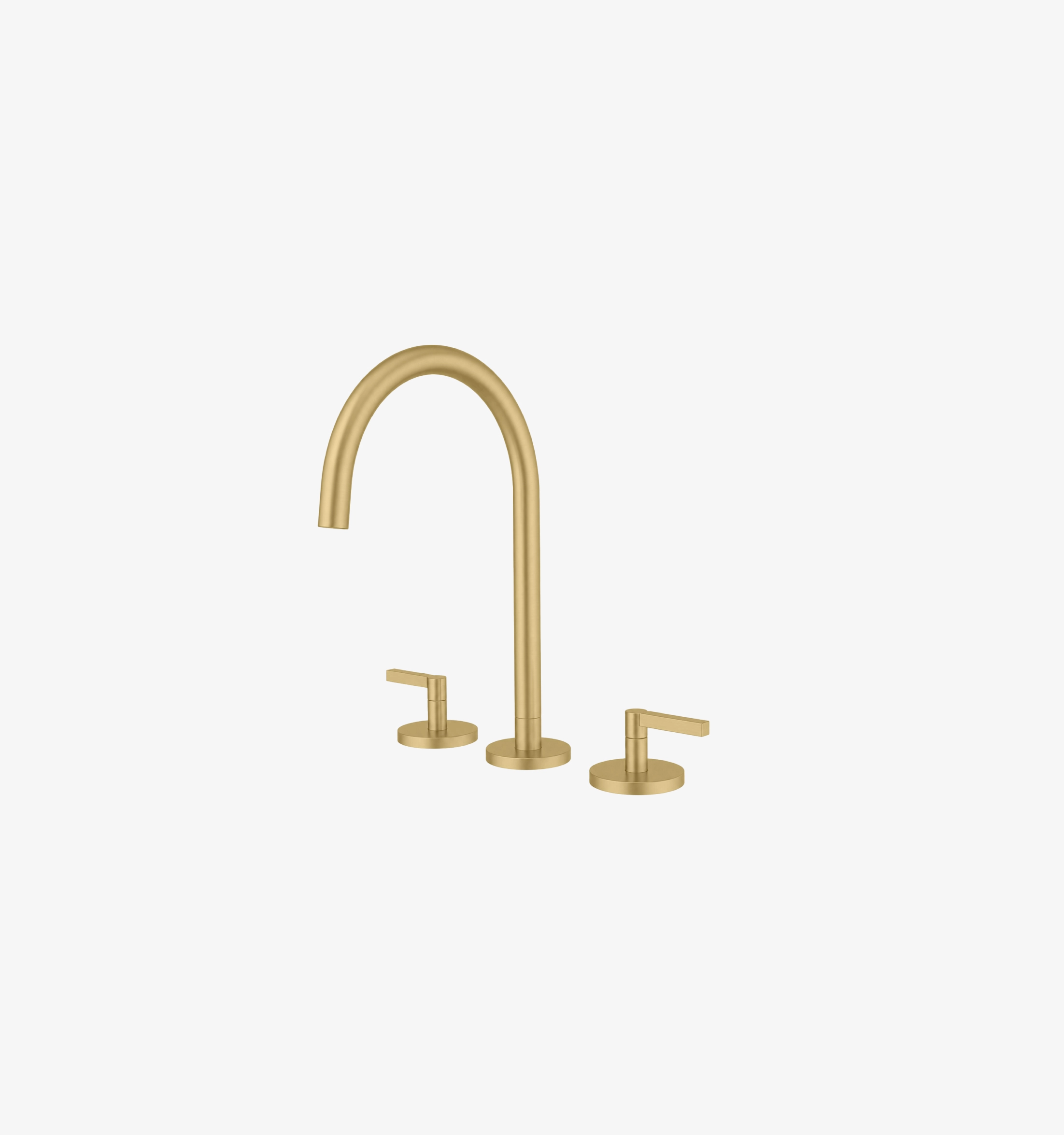Grifería Axis Lavatorio de 8″ al Mueble Dorado Mate Ferretti