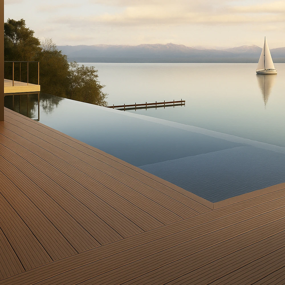 Piso Deck WPC Teca