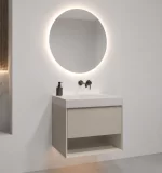 Mueble de Baño Kronos Latte De 600x460x623Mm con Tablero Matt Signature