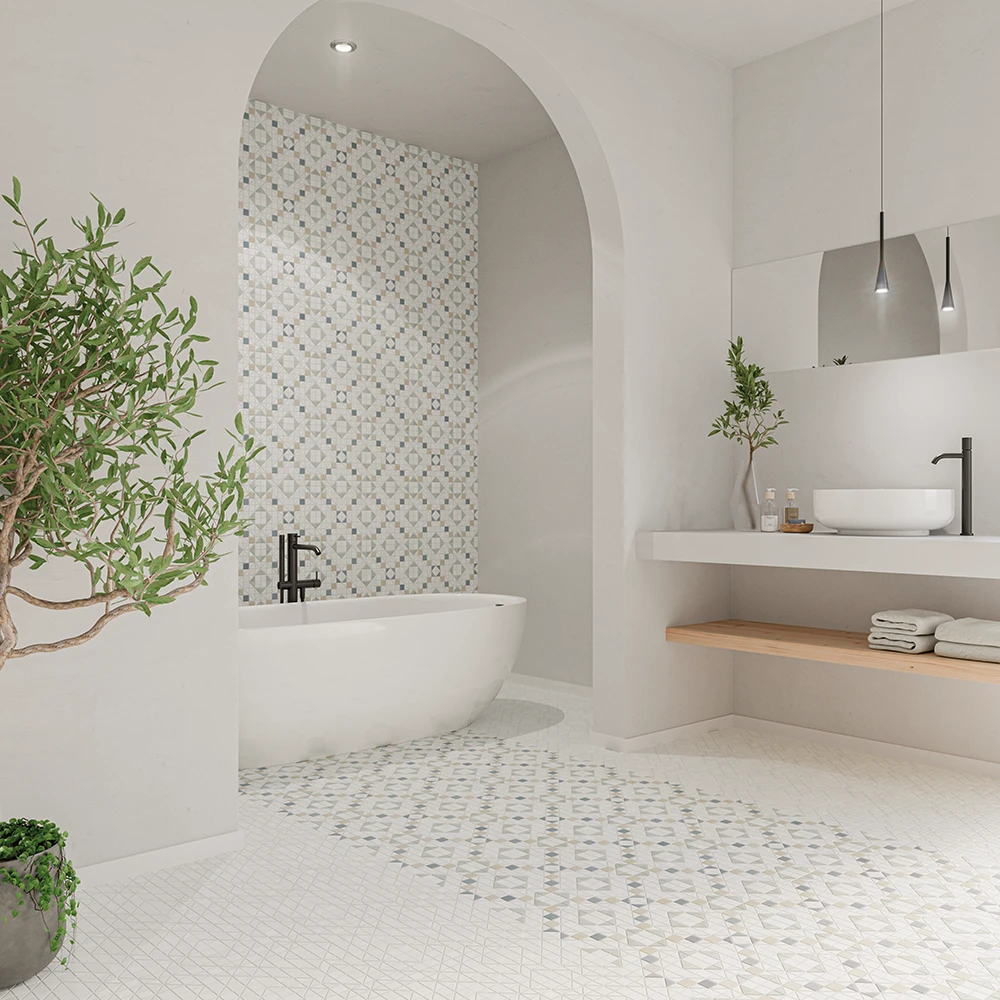 Mosaico Tesserae Like Blanc