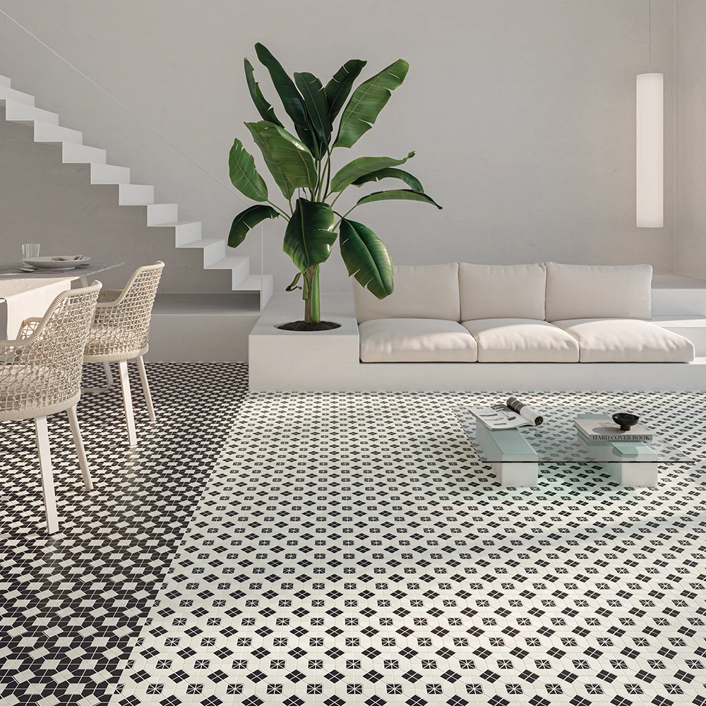Mosaico Tesserae Suit B&w