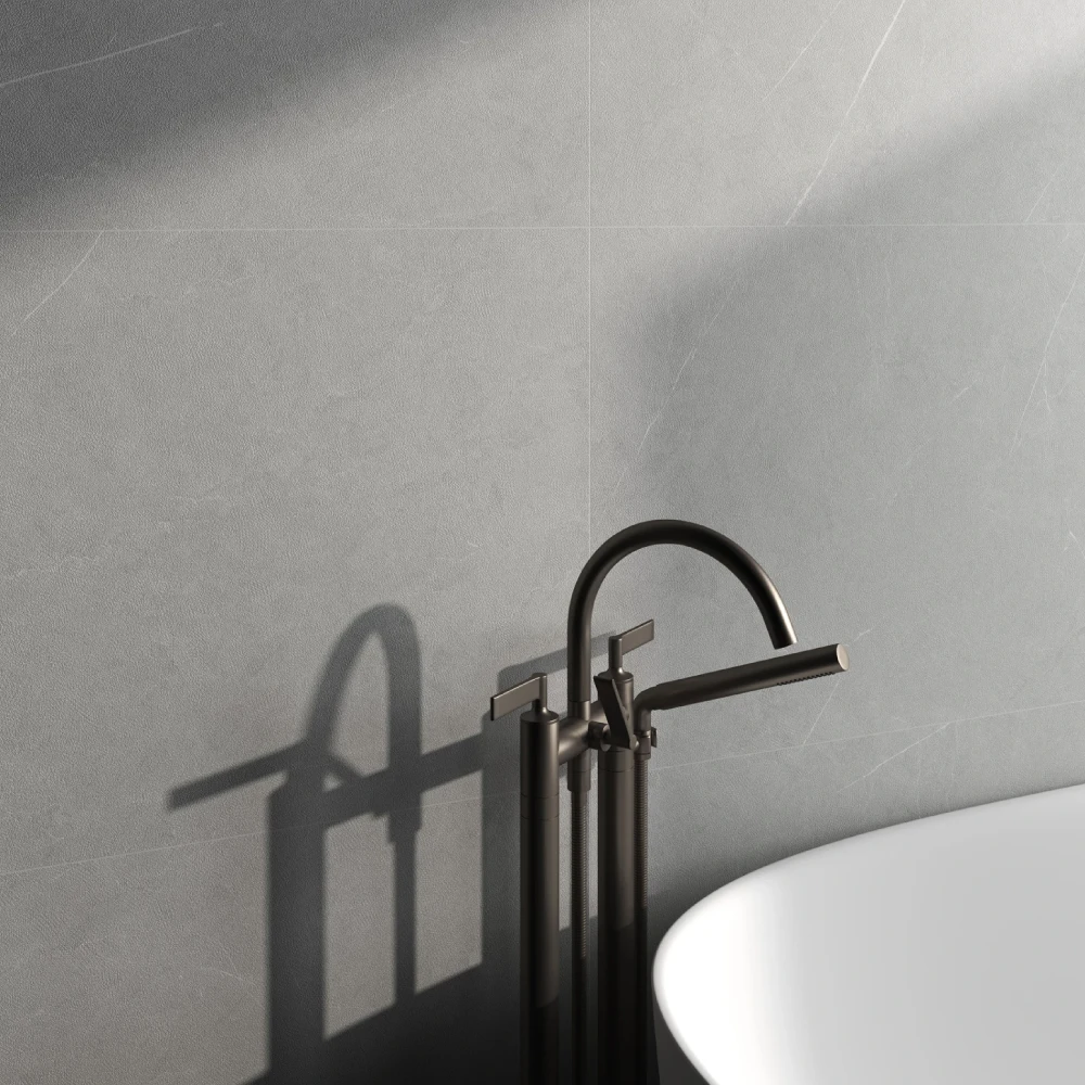 Piedra Sinterizada Allure Light Grey