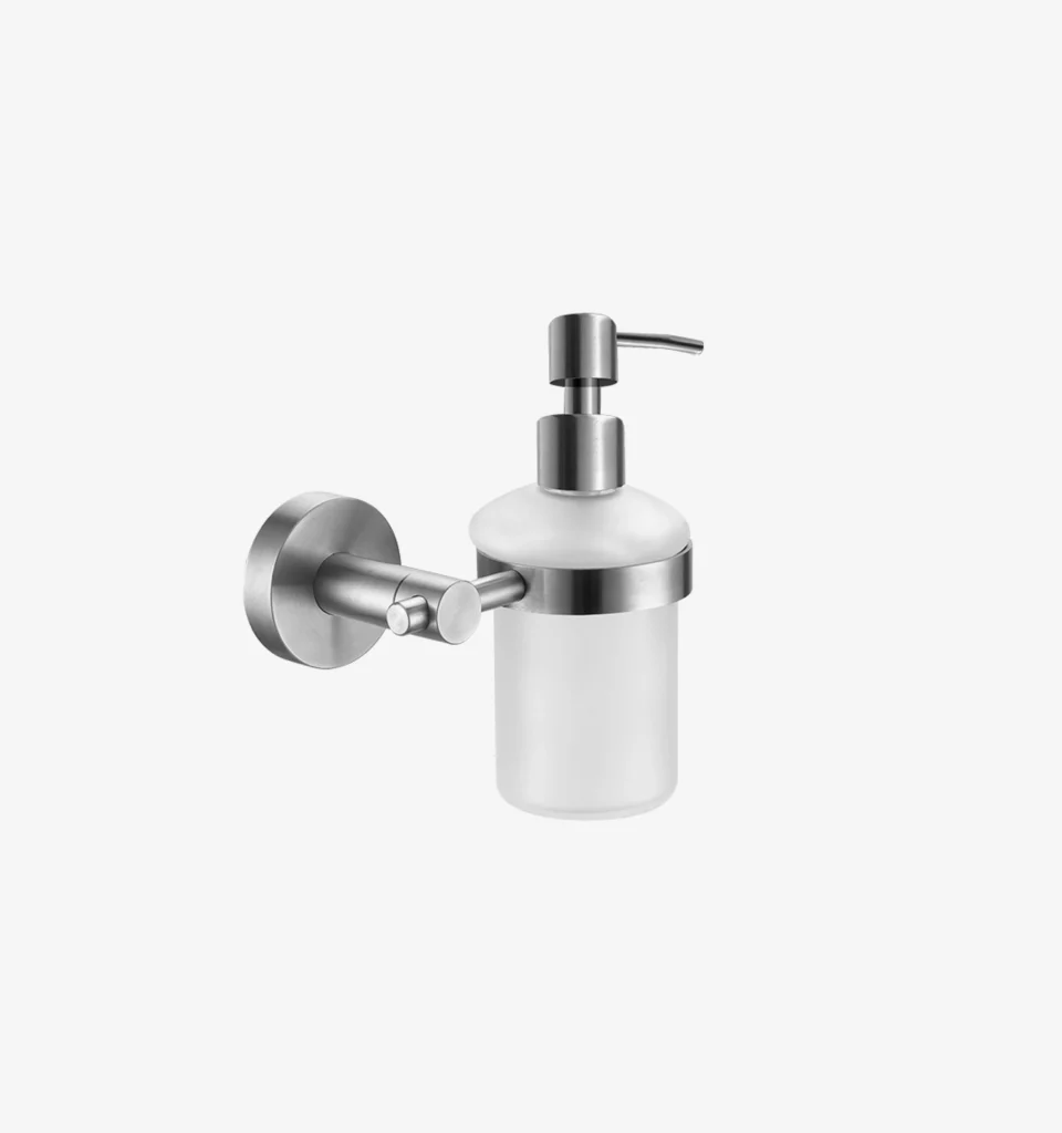 Helios Dispensador De Jabon De Acero Inoxidable Titan