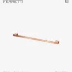 Siena Toallero De 60Cm Rose Gold Ferretti Signature