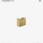 Siena Perchero Dorado Mate Ferretti Signature