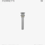 Desagüe Push Up Ceramica Ferretti Sin Rebose
