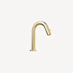 Grifería Holland Lavatorio Agua Fría Al Mueble Dorado Brillante Ferretti