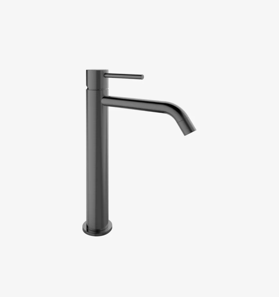 Grifería Holland Lavatorio Alto al Mueble Titanio Ferretti