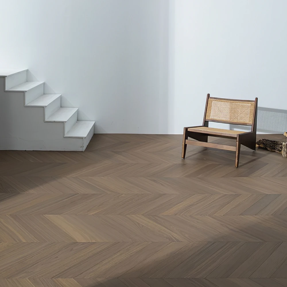 Madera Estructurada Listone Trama Chocolate